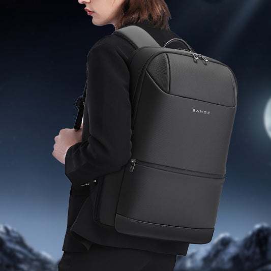 Large capacity backpack is an essential companion for modern men on the go.